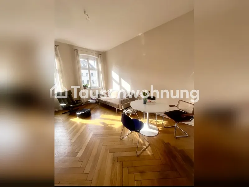 Tauschwohnung: Biete 3-Zi-Altbauwhg. in Mitte zum Tausch gegen kleiner — photo 1